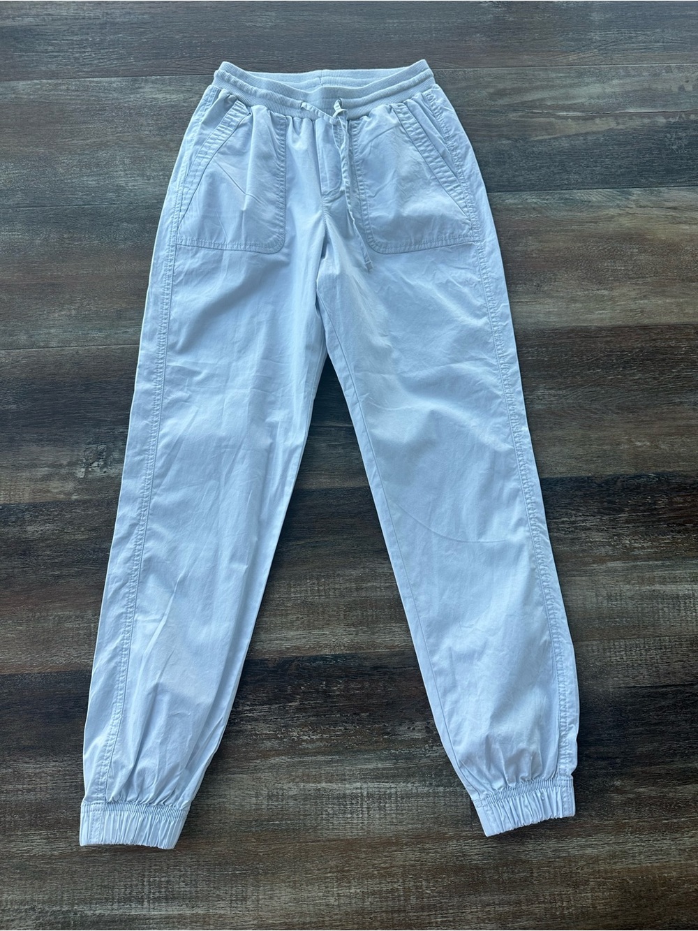 Pact Organic Cotton Drawstring Cuffed Jogger Pants Women’s Size XXS